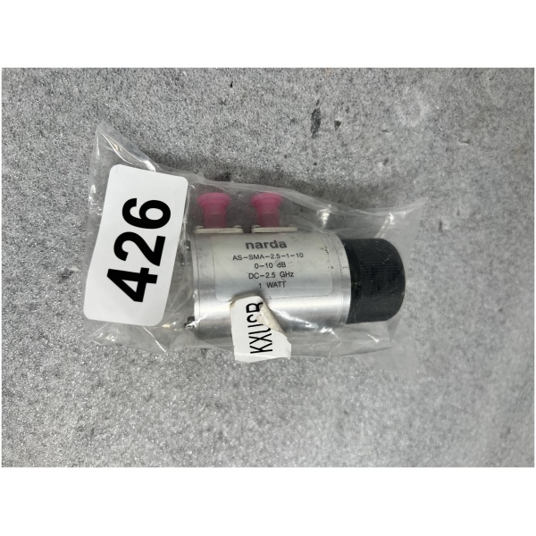 Narda As-sma-2.5-1 Variable Step Attenuator - Image 2