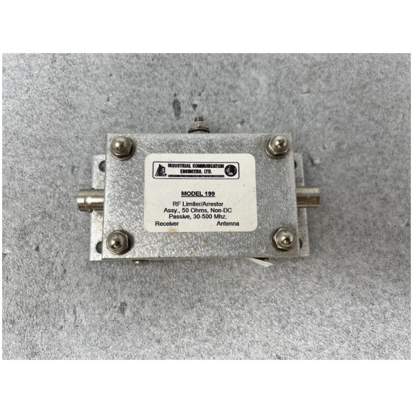 Industrial Communication Engineers: RF Limiter/Arrestor Model 199 - Image 2