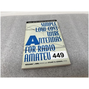 Simple Low-Cost Wire Antennas For Radio Amateur by William Orr