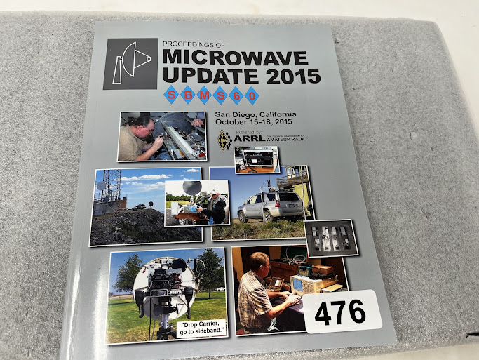 The ARRL Proceedings of Microwave Update 2015 SMBS60