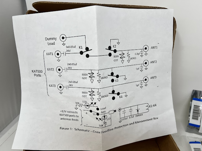 Coax Feedline Protection and Management Box For Elecraft KAT500 from Mouser Electronics - Image 3