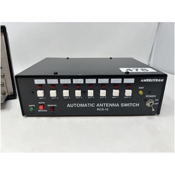 Ameritron RCS-12 Automatic Antenna Switch & RCS 10-12 Relay Box - Image 3