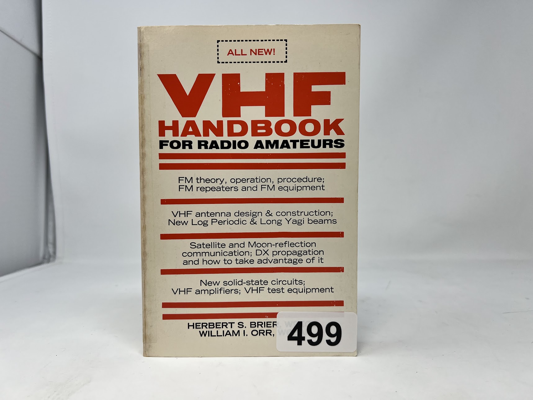 VHF Handbook for Radio Amateurs by William Orr