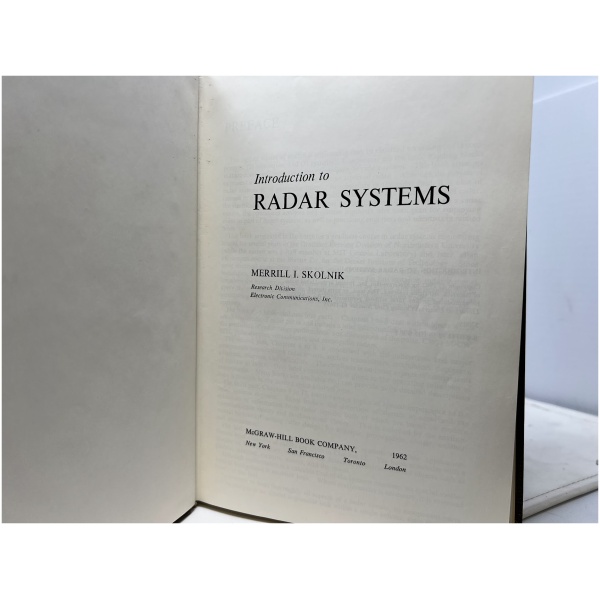Introduction to Radar Systems - Merrill Skolnik - Image 2