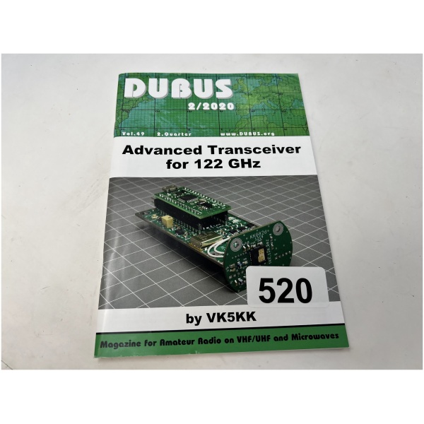 DUBUS Magazine Vol.49 "Advanced Transceiver for 122 HGz"