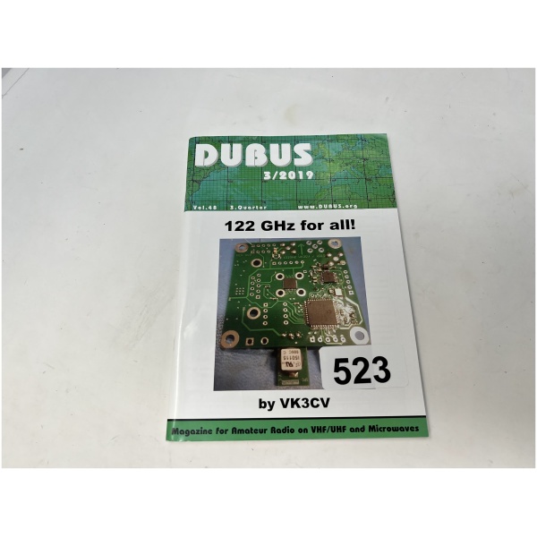 DUBUS Magazine Vol.48 "122 GHz for all!"