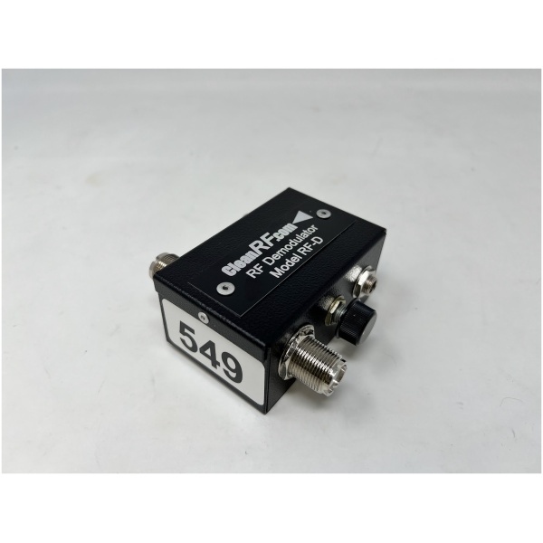 CleanRF RF Demodulator Model: RF-D
