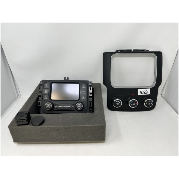 2013–2017 Dodge Ram Truck OEM Uconnect TOUCH-SCREEN Radio With Classic AC Heater Temperature Control w/ Bezel