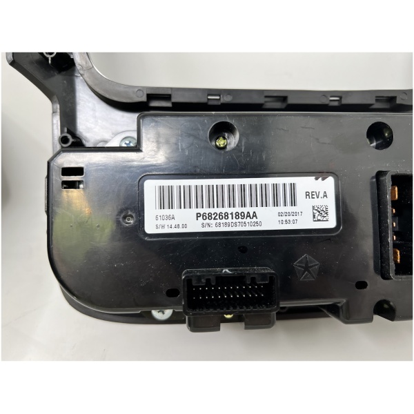 2013–2017 Dodge Ram Truck OEM Uconnect TOUCH-SCREEN Radio With Classic AC Heater Temperature Control w/ Bezel - Image 6