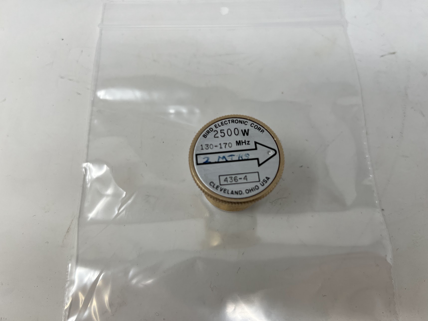 Bird Electronic Slug 2500W 130-170MHz 436-4 - Image 2