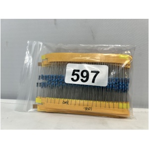 520pc 1/4W Resistor Assortment