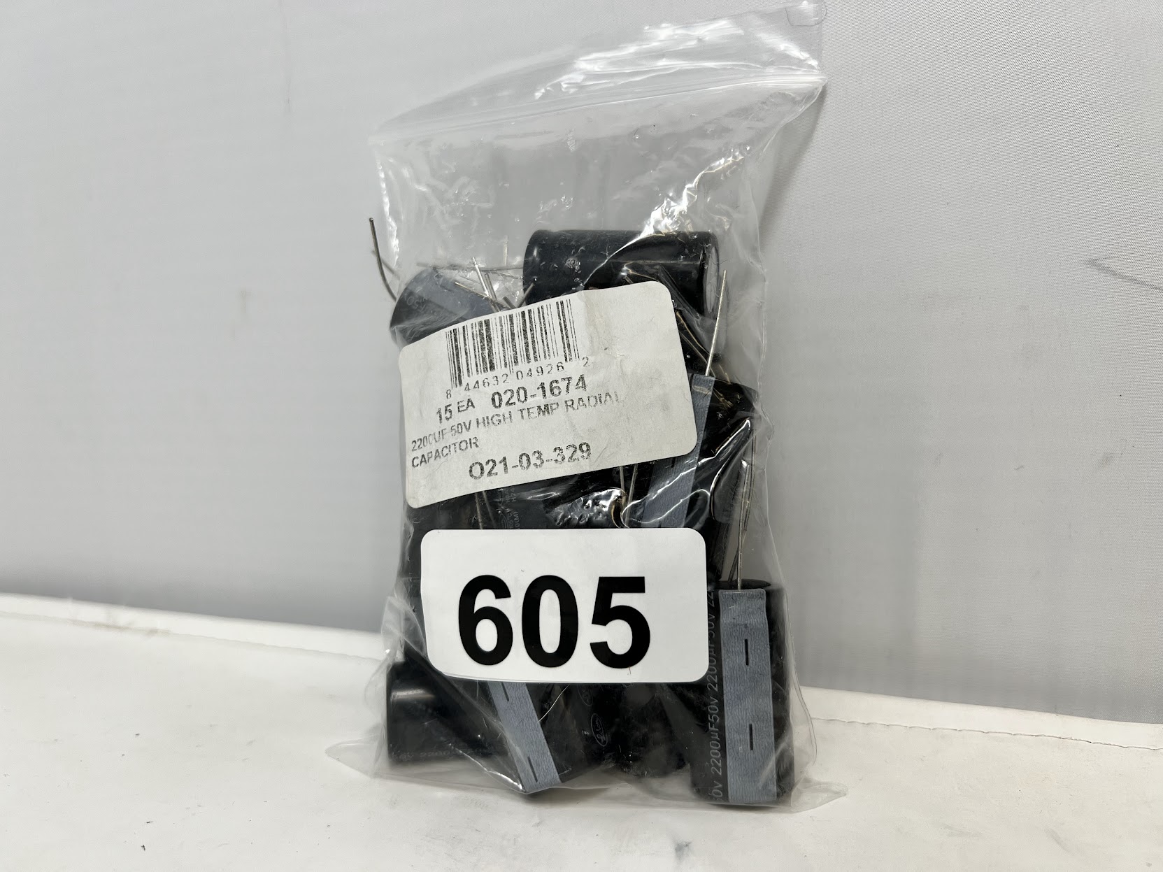 2200uf 50v High Temp Radial Capacitor *Qty 15*