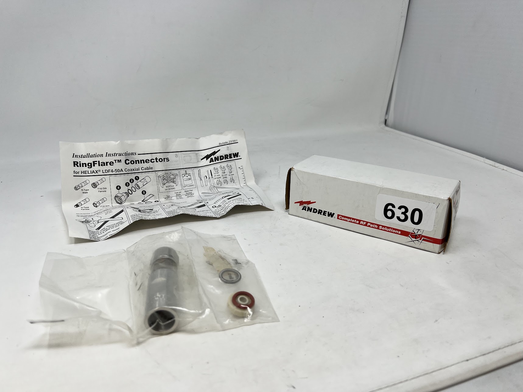 ANDREW L4PNM-RC RingFlare N Male Connector