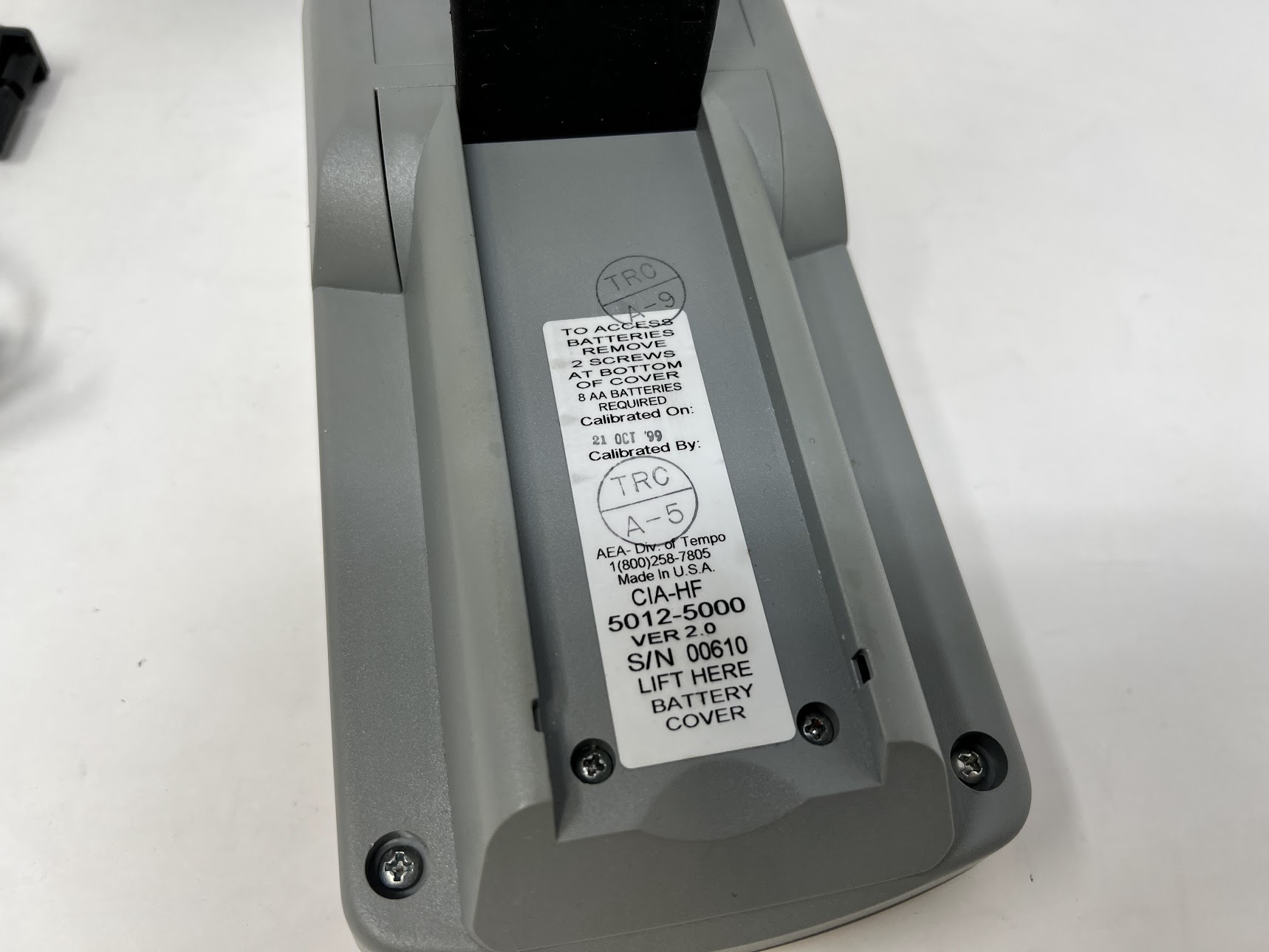 AEA Tempo Communications Company: CIA-HF 5012-5000 Analyzer - Image 3