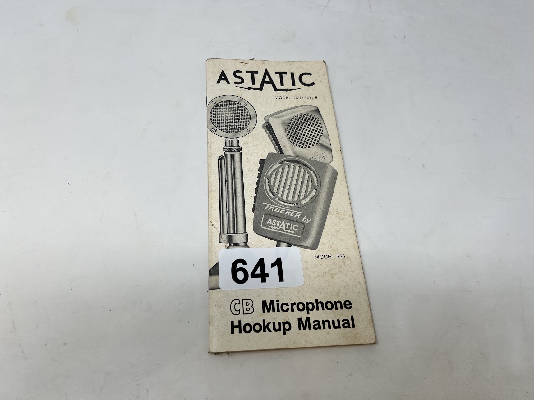 ASTATIC CB Microphone Hookup Manual