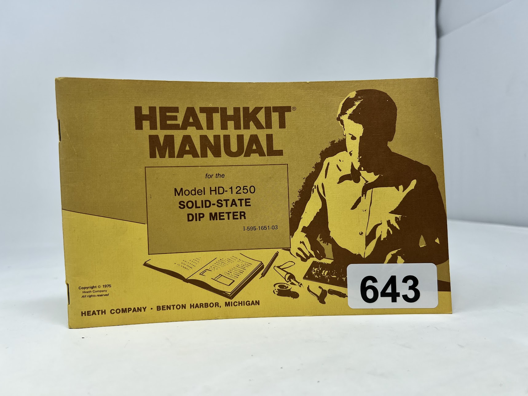 HEATHKIT MANUAL For HD-1250 Solid State Dip Meter