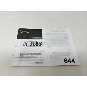ICOM ID-4100A , ID-4100E Dual Band Receiver D-Star Guide