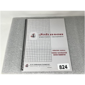E.F Johnson Operating Manual for Viking Navigator Transmitter/Exciter