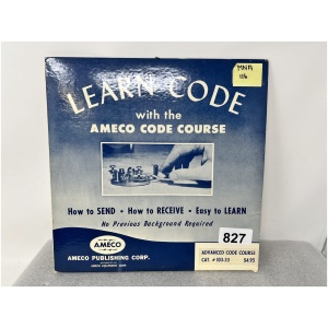 Learn Code with AMECO Code Course - Record Disc