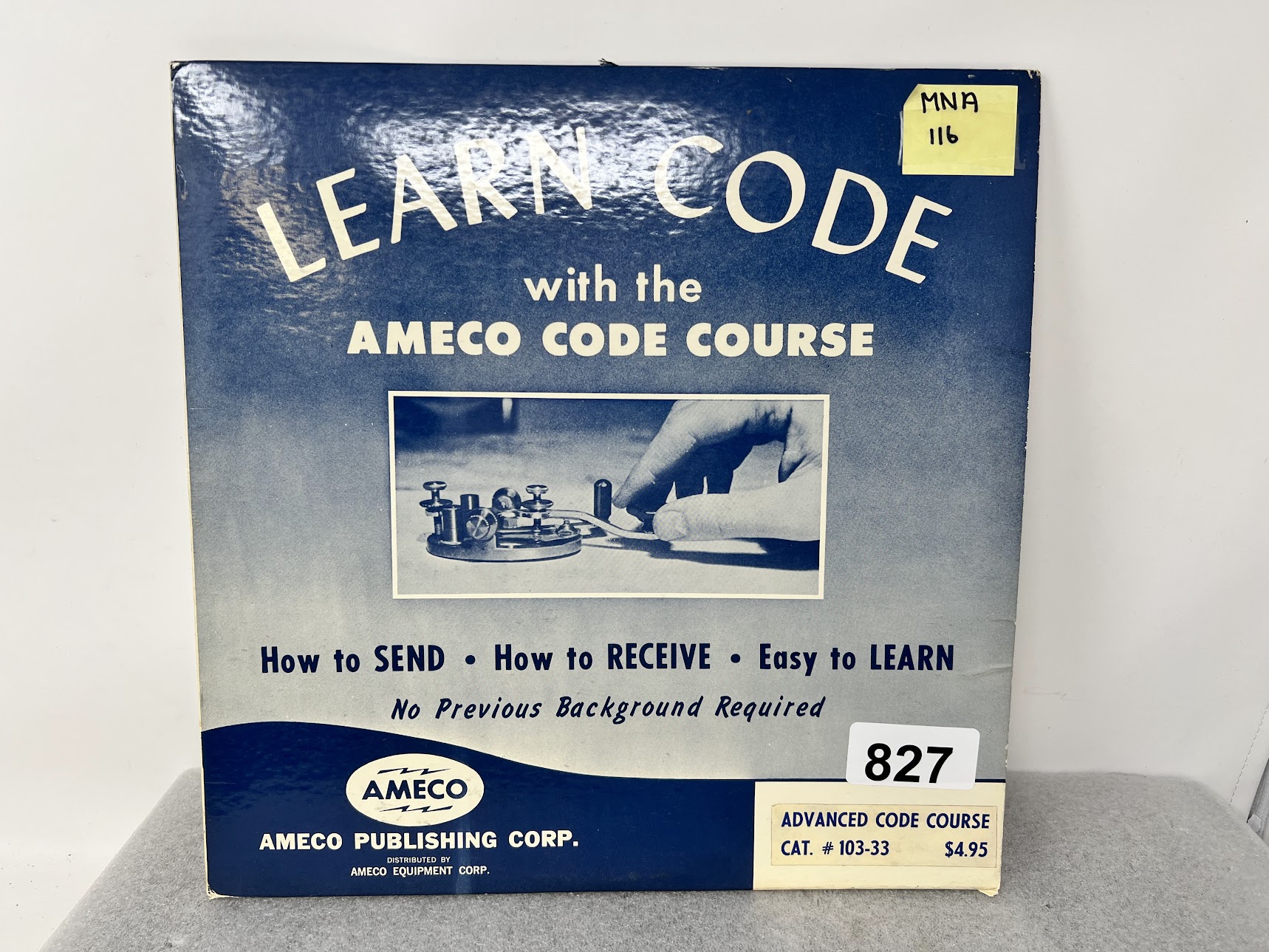Learn Code with AMECO Code Course - Record Disc