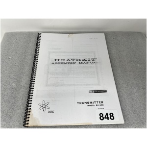 HEATHKIT Assembly Manual for DX-60B Transmitter
