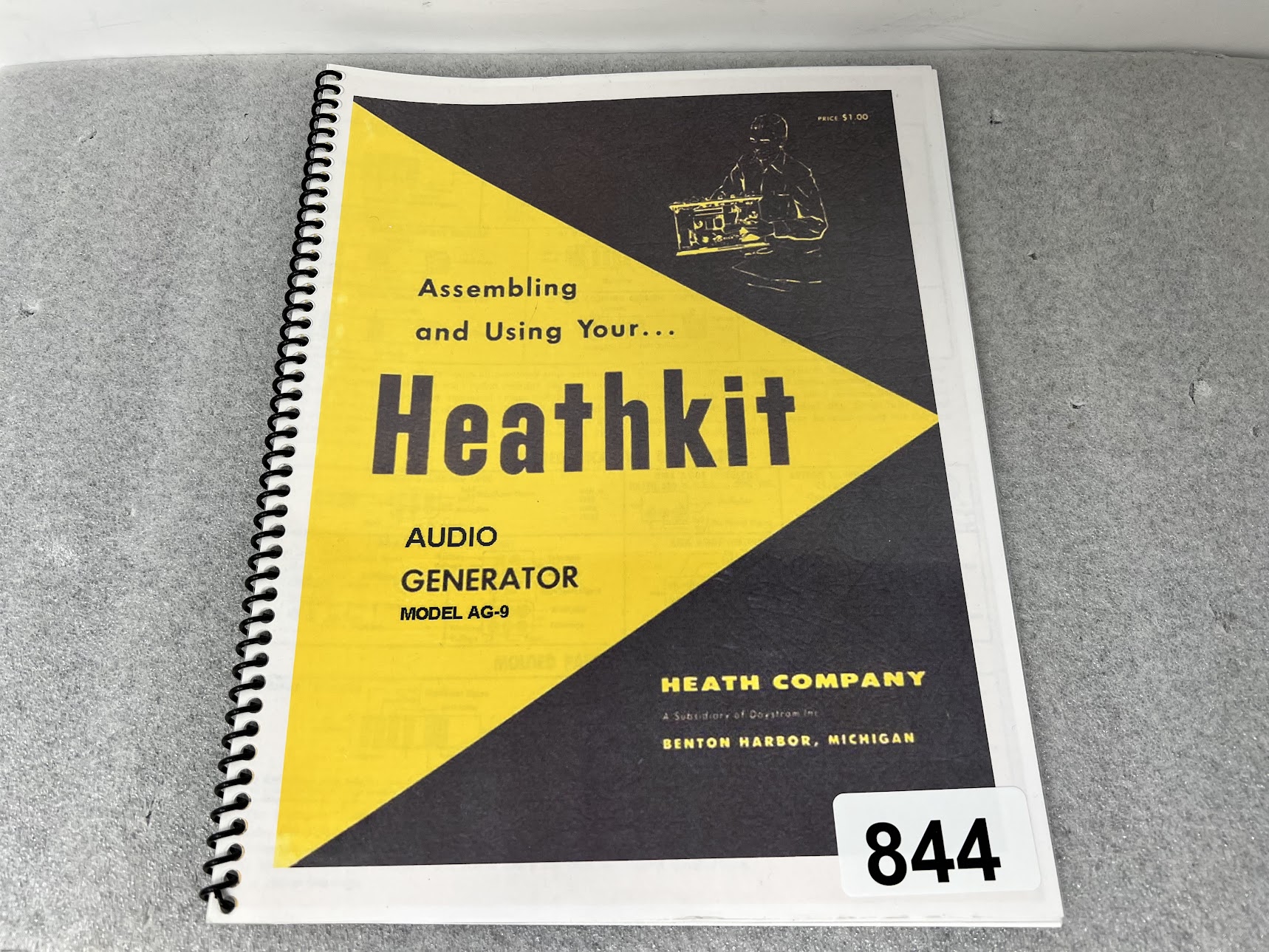 HEATHKIT Assembly Manual for AG-9 Audio Generator