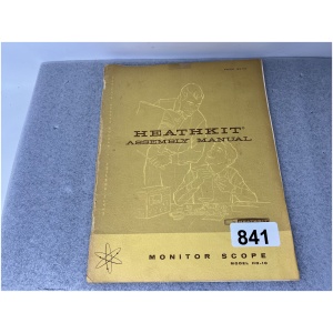 HEATHKIT Assembly Manual for HO-10 Monitor Scope