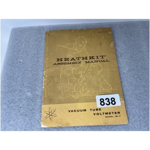 HEATHKIT Assembly Manual for IM-11 Vacuum Tube Voltmeter