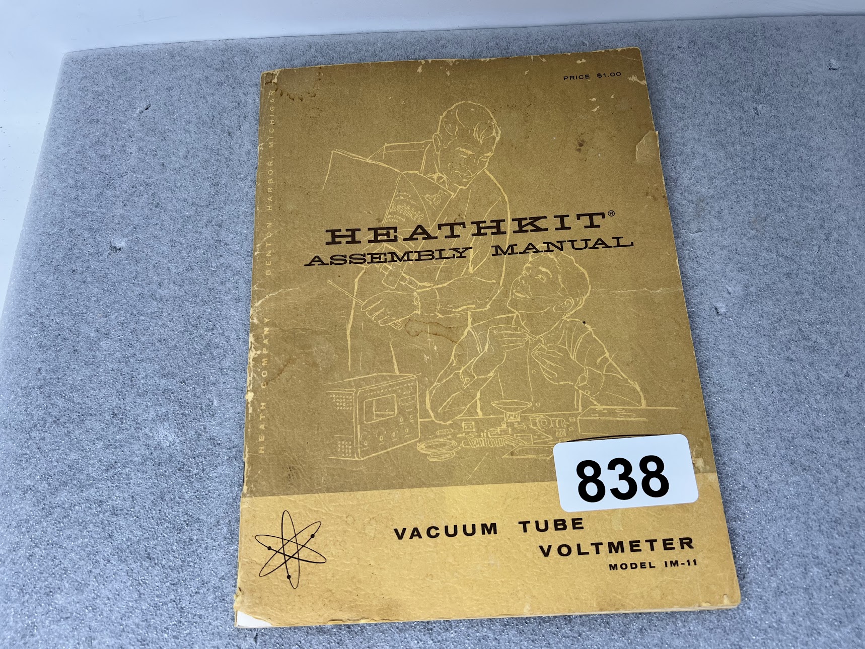 HEATHKIT Assembly Manual for IM-11 Vacuum Tube Voltmeter