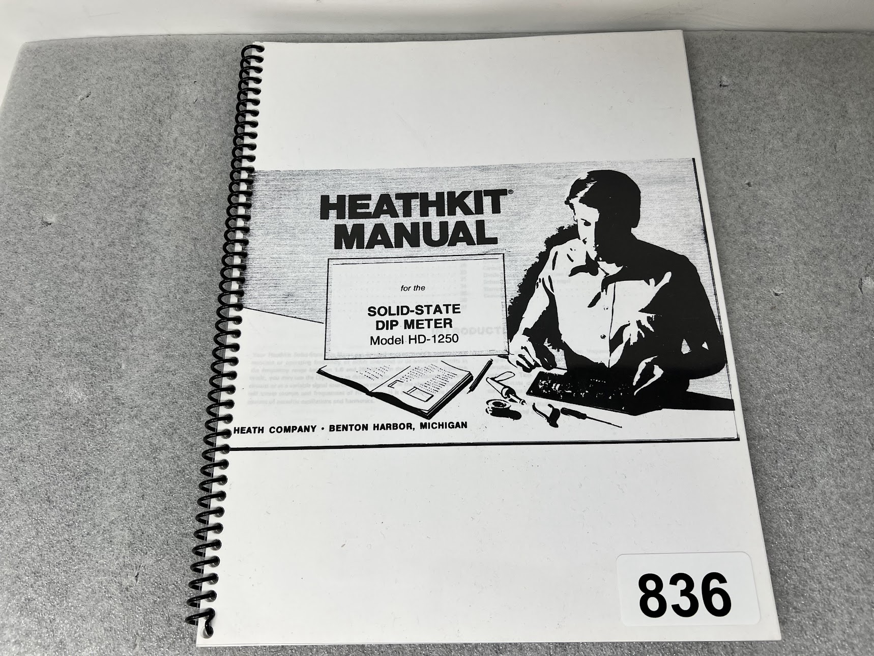 HEATHKIT Manual for HD-1250 Solid-State Dip Meter