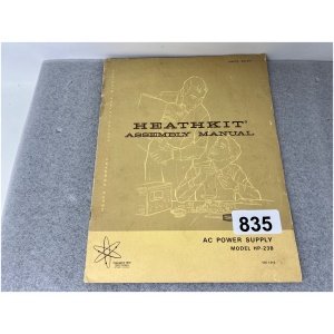 HEATHKIT Assembly Manual for HP-23B AC Power Supply
