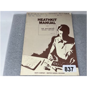 HEATHKIT Manual for HM-2102 VHF Wattmeter