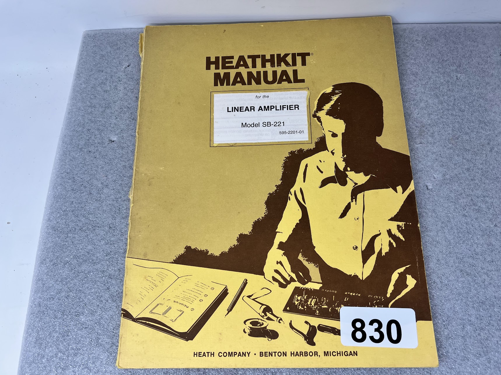 HEATHKIT Manual for SB-221 Linear Amplifier
