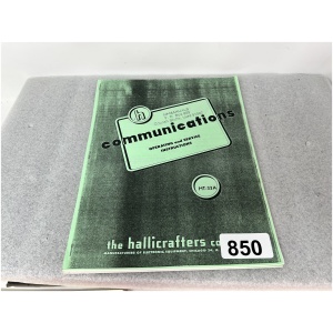 Hallicrafters HT-33A Operating & Service Instructions