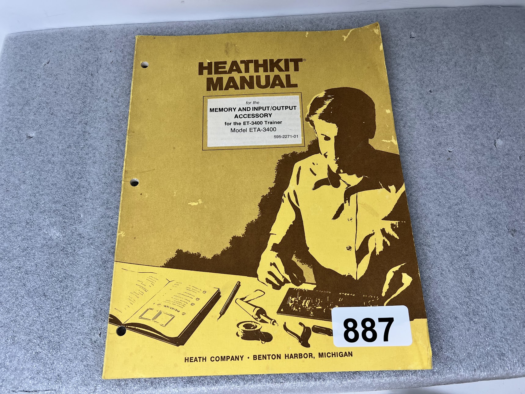 Heathkit Manual for Memory & Input/Output Accessory for the ET-3400