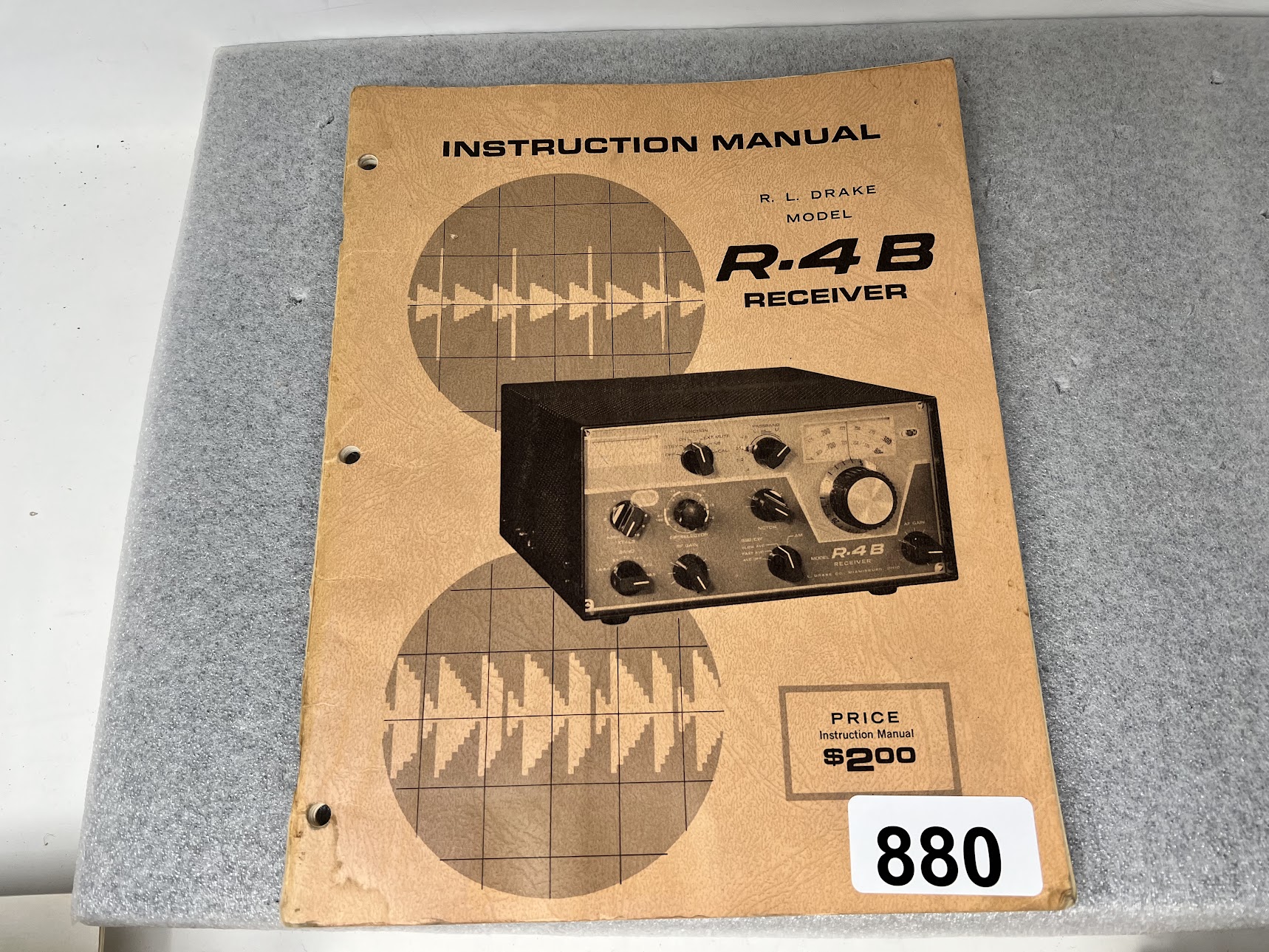 R. L. DRAKE R-4B Receiver Instruction Manual