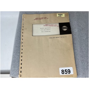 COLLINS Test Information for KWM-2/KWM-2A