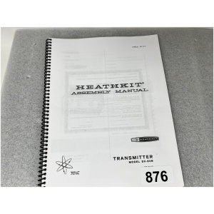 HEATHKIT DX-60B Transmitter "Assembly Manual"
