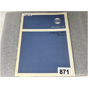 COLLINS Instruction Book for 75S-B and 75S-3C Receivers