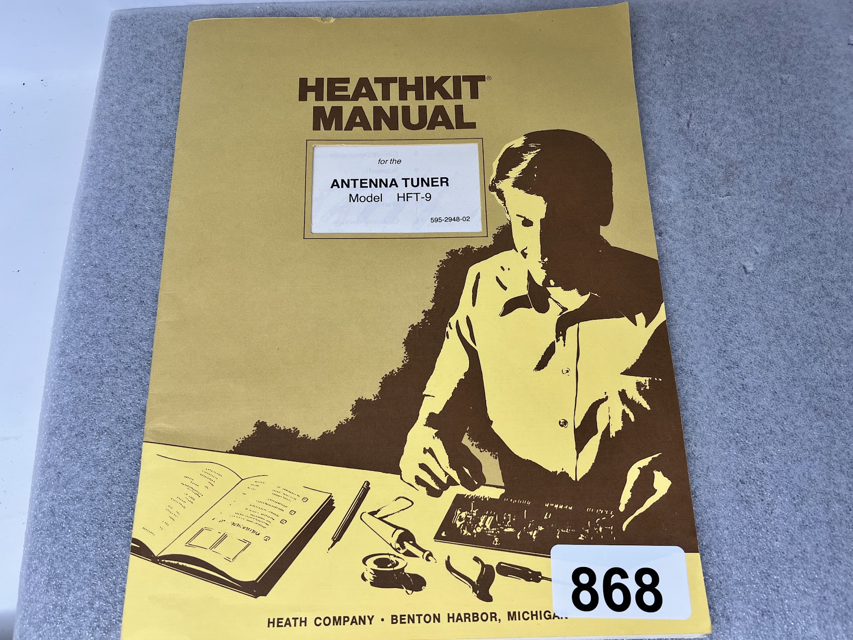 HEATHKIT HTF-9 Antenna Tuner Manual