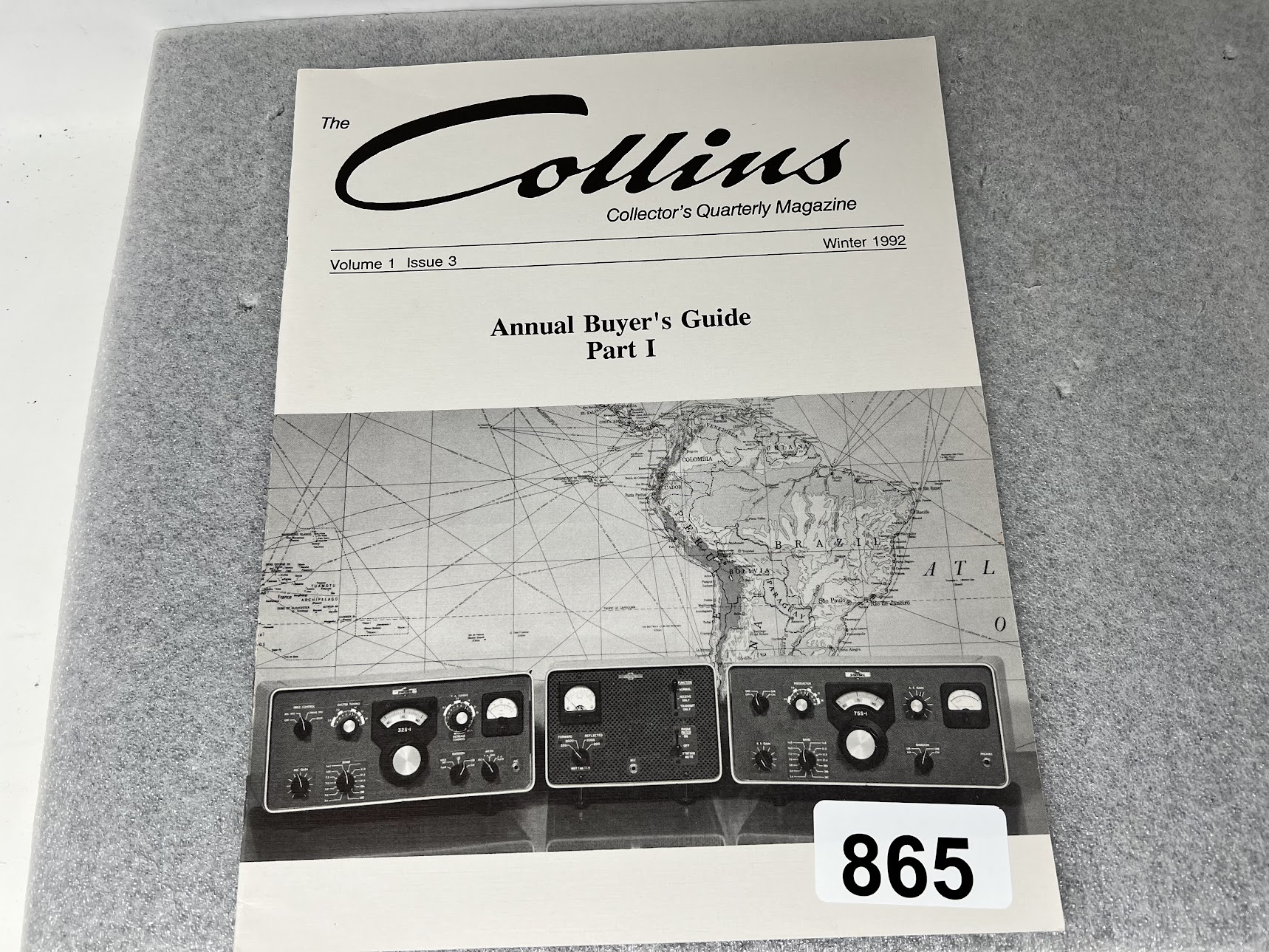 COLLINS Collectors Magazine Vol 1 Issue 3 Annual Buyer's Guide Part 1