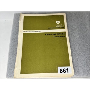 Rockwell Collins Instruction Book for KWM-2 & KWM-2A Transceivers