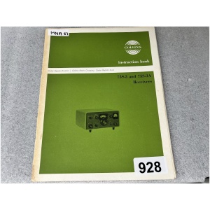 COLLINS 75S-3 & 75S-3A Receivers Instruction Book