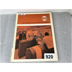 COLLINS HF Communication Equipment 1964-65