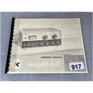 Knight-Kit Assembly Manual for T-60 Transmitter
