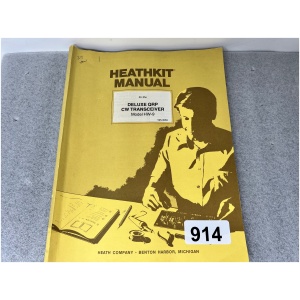 HEATHKIT Manual for the Deluxe QRP CW Transceiver "HW-9"