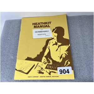 HEATHKIT Manual for the IP-2718 Tri-Power Supply