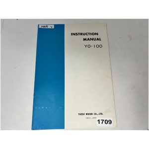 YAESU Instruction Manual for the "YO-100"