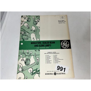 General Electric Miniature, Sealed Beam and Glow Lamps