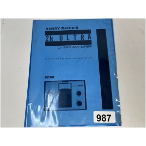 Henry Radio's 2K Ultra Linear Amplifier